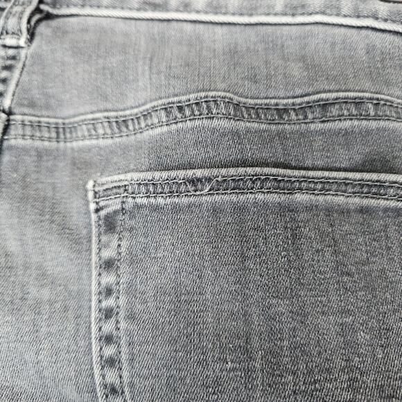 Banana Republic Traveler Dark Vintage Wash Grey Jeans 31x30 Slim Fit 2021 - Picture 7 of 9